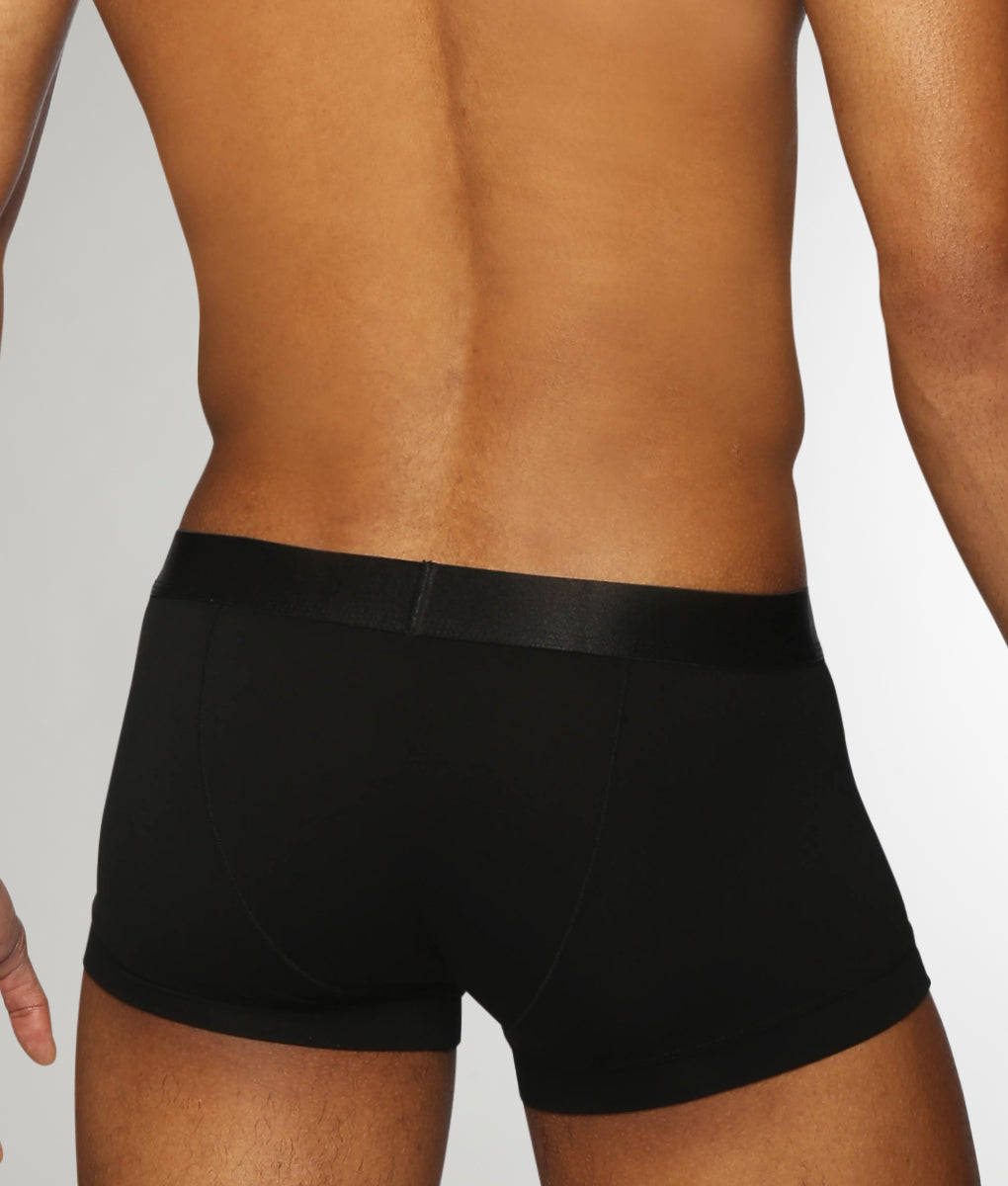 Parke & Ronen Solid Low-Rise Trunk Parke & Ronen Solid Low-Rise Trunk Black
