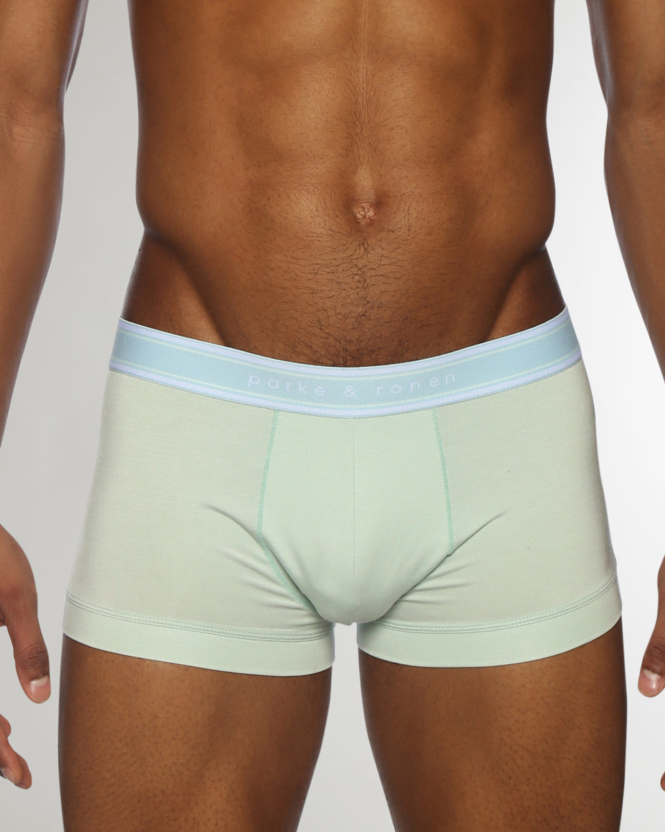 Parke & Ronen Retro Solid Low Rise Trunk Retro-opal