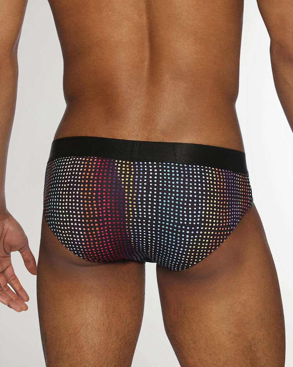 Parke & Ronen Pride Funfetti Low-Rise Brief Funfetti-black