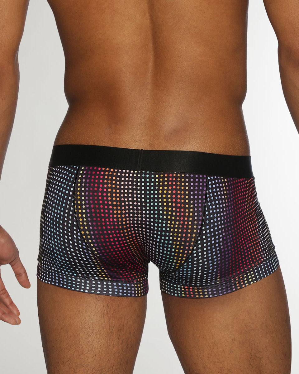 Parke & Ronen Pride Funfetti Low-Rise Trunk Black