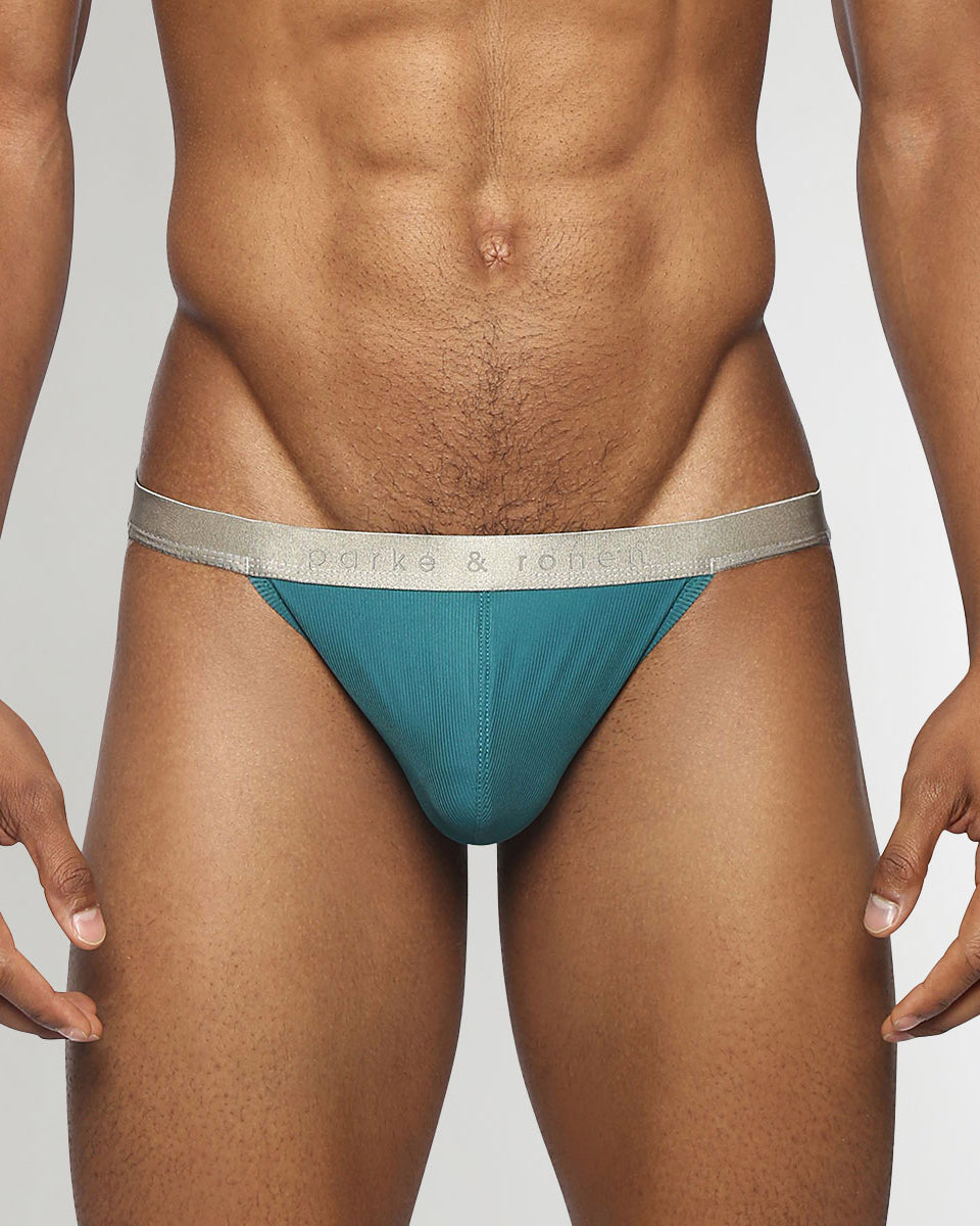 Parke & Ronen Boudoir Nylon Jockstrap Teal