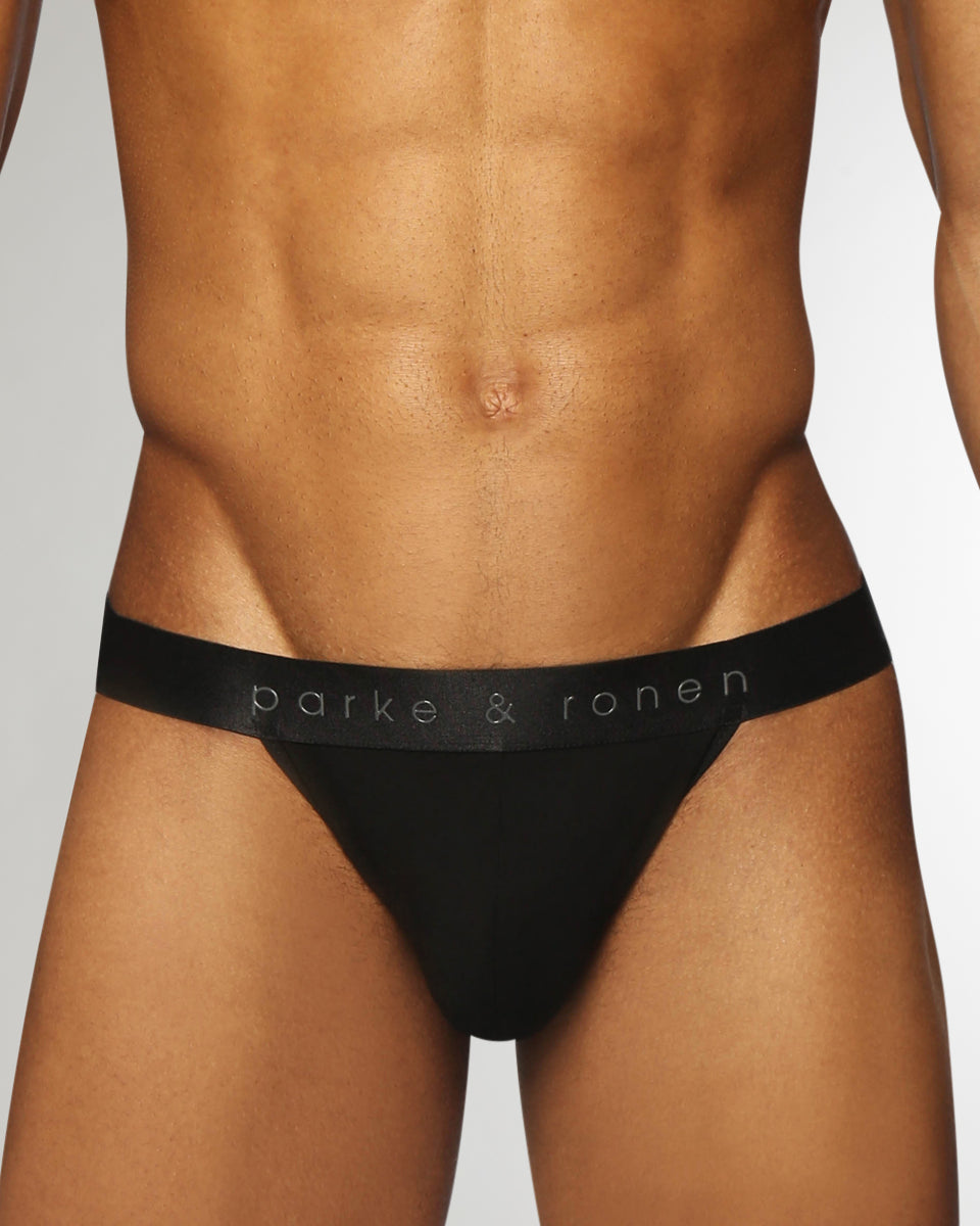 Parke & Ronen Solid Jockstrap Black