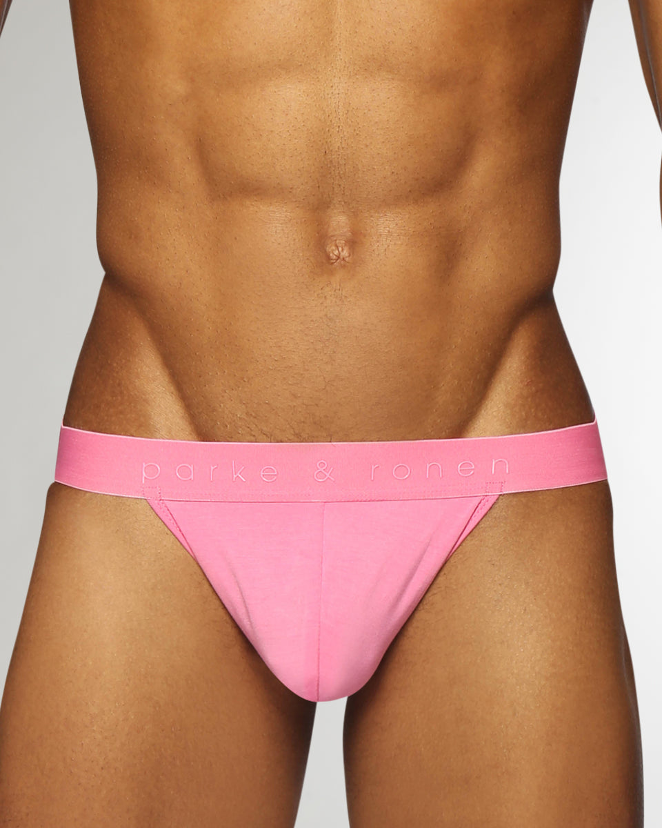 Parke & Ronen Solid Jockstrap Pink