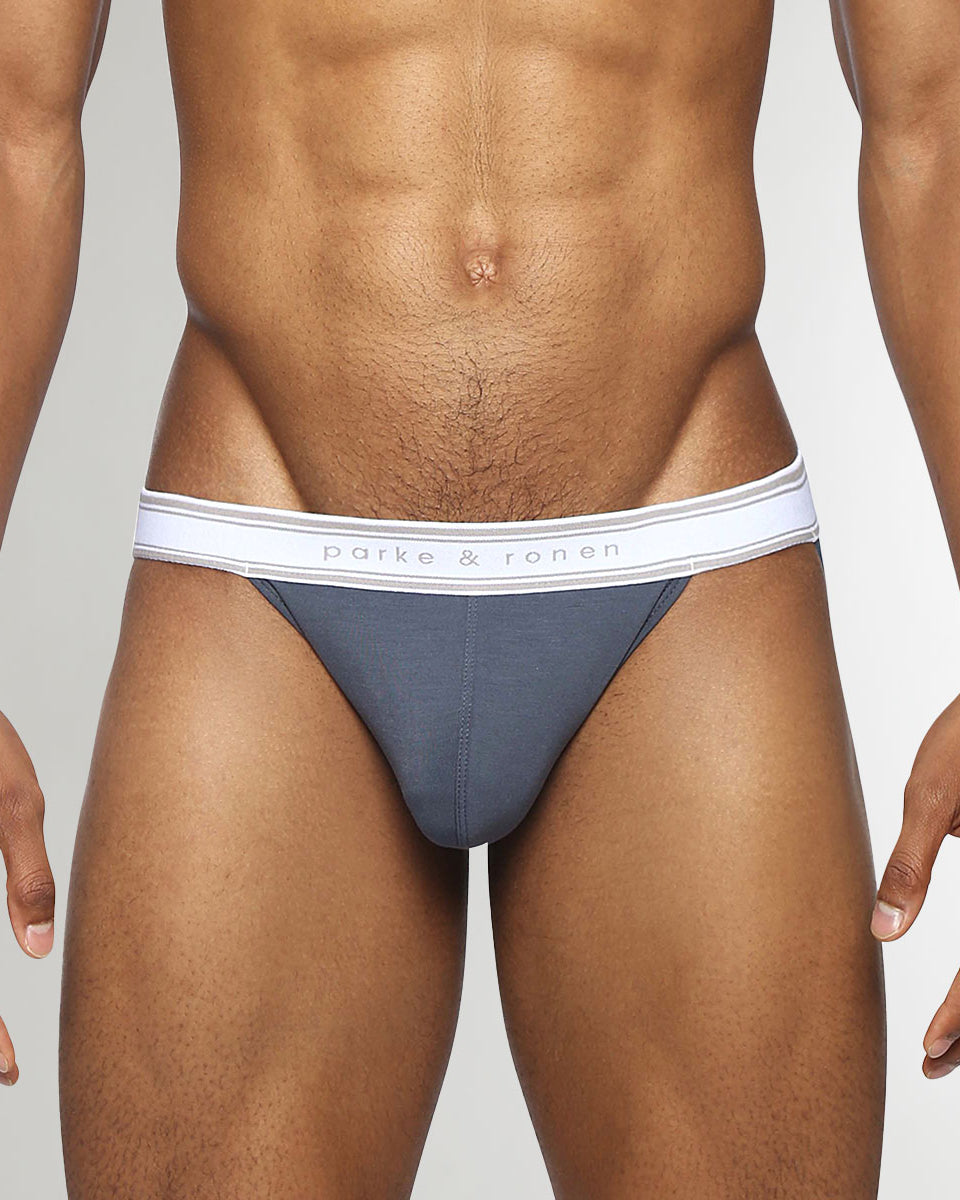 Parke & Ronen Retro Solid Jock Strap Prussian