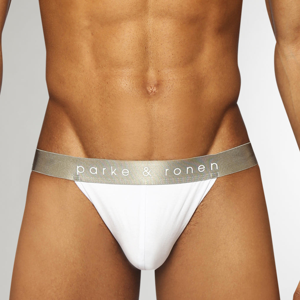Parke & Ronen Solid Jockstrap White