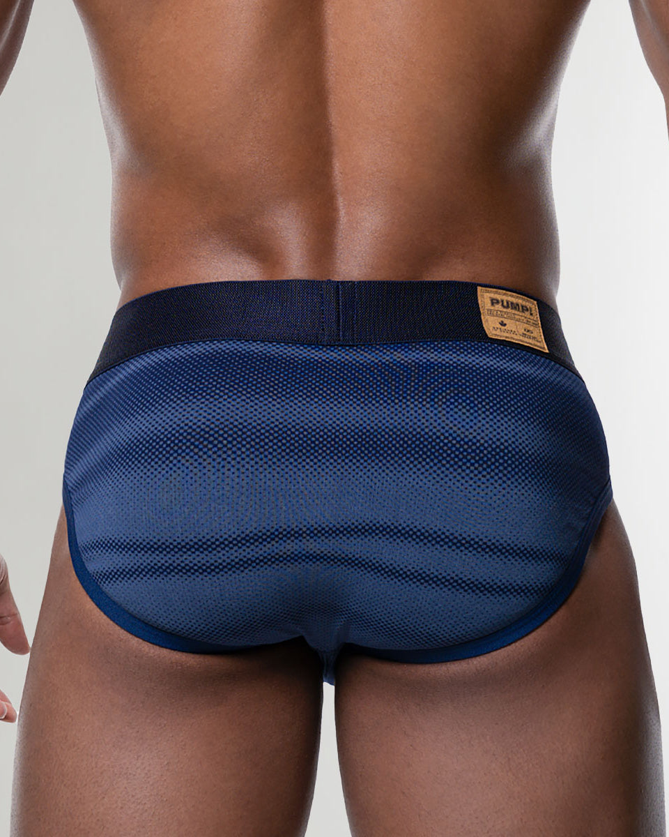 PUMP! Indigo Blue Brief Blue