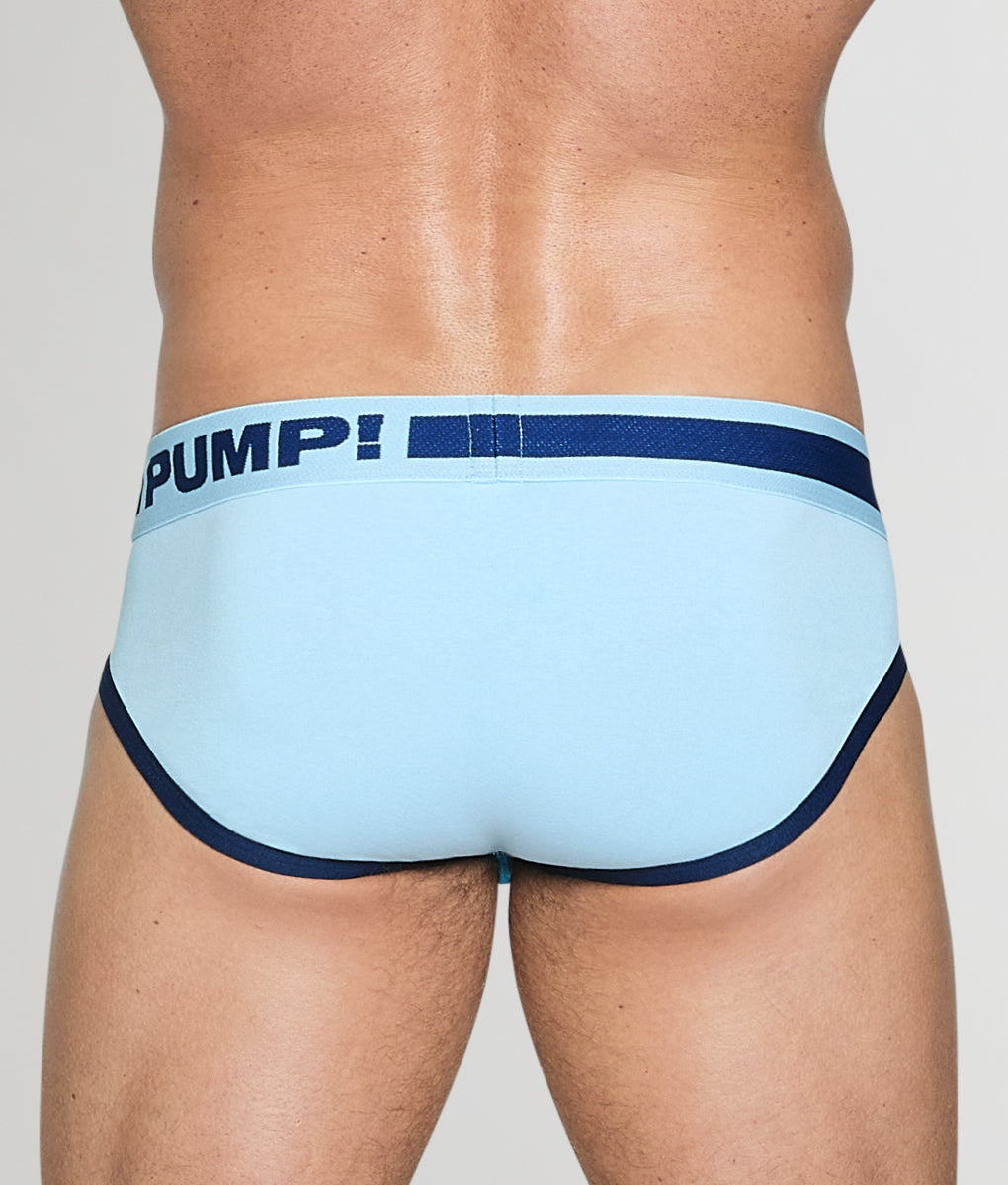 PUMP! Mercury Brief Sky-blue-navy-blue