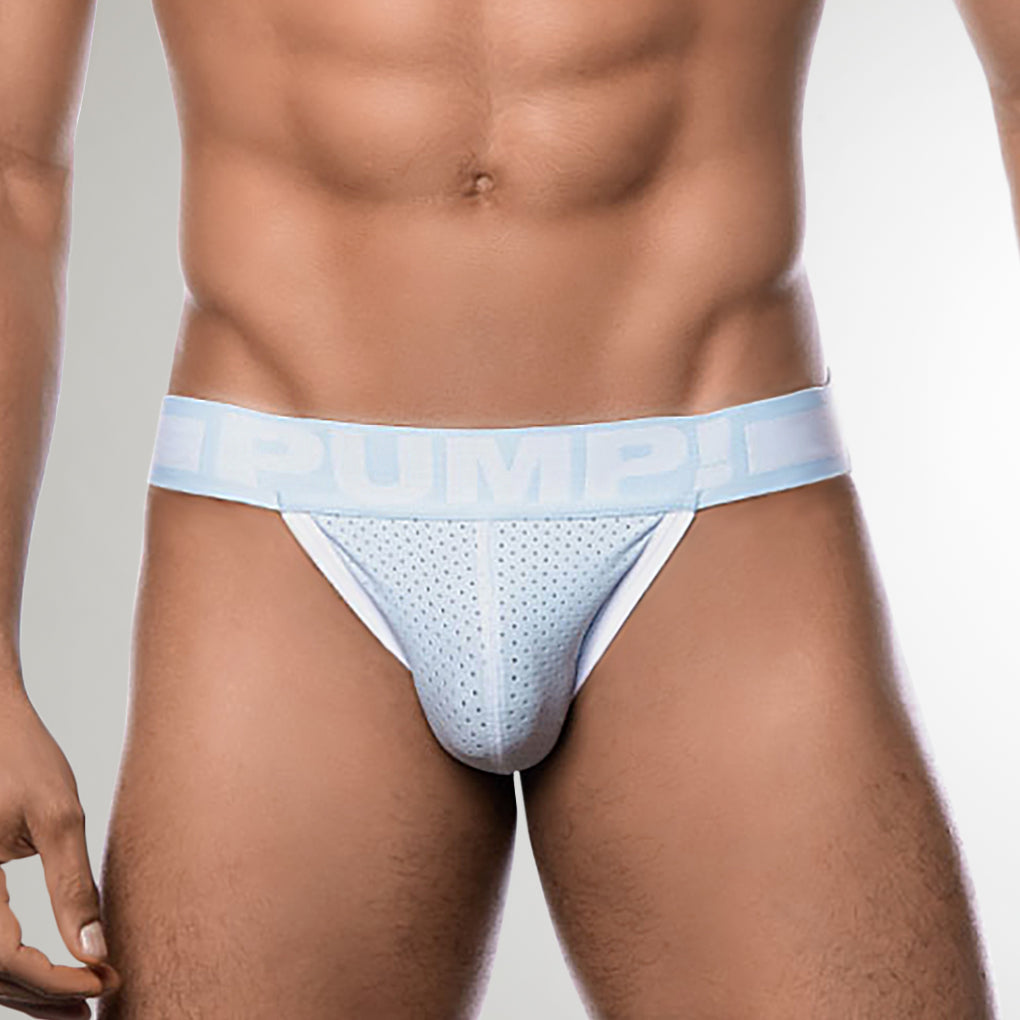 PUMP! Frost Jockstrap Blue