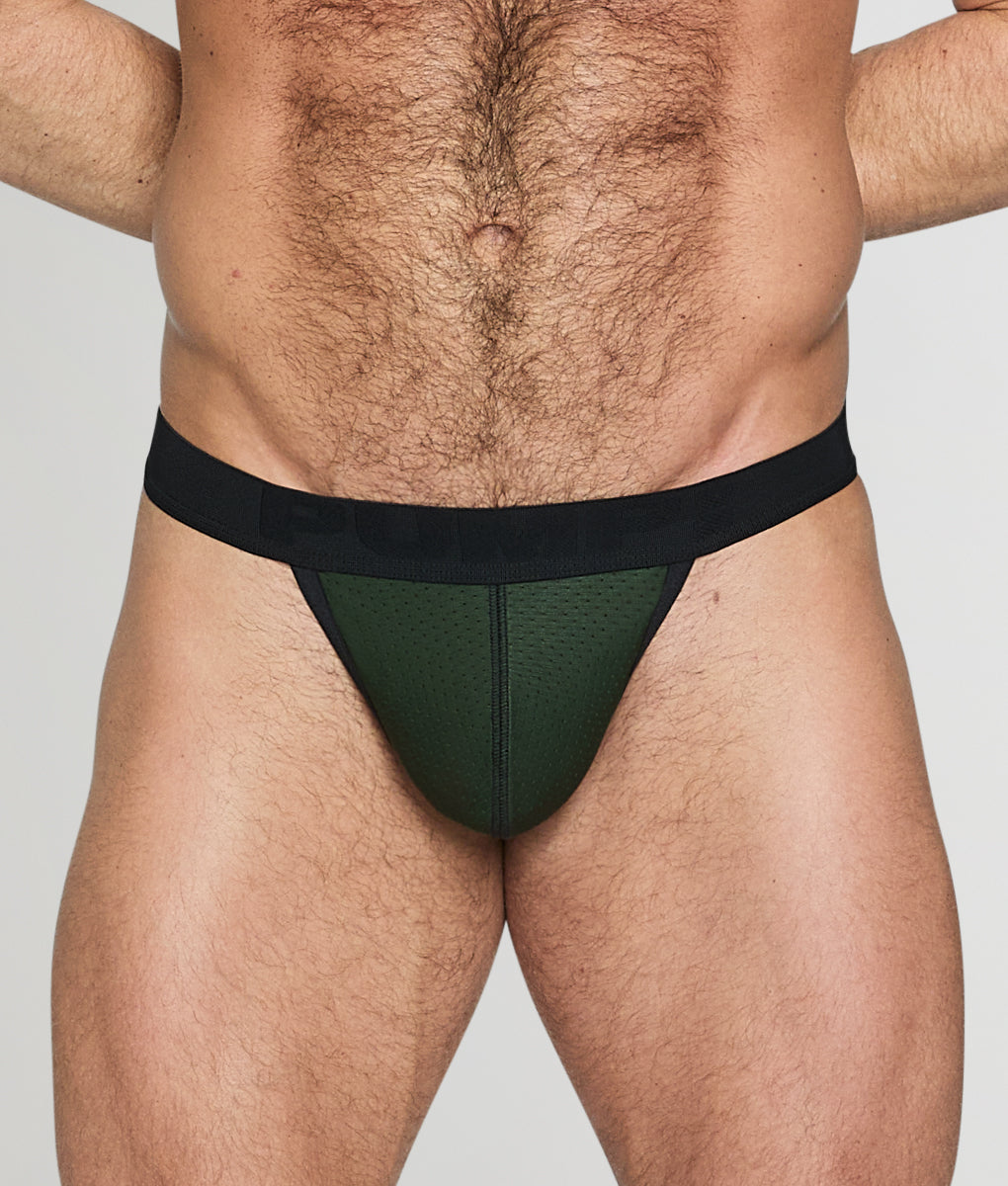 PUMP! Terbium Thong Army-green