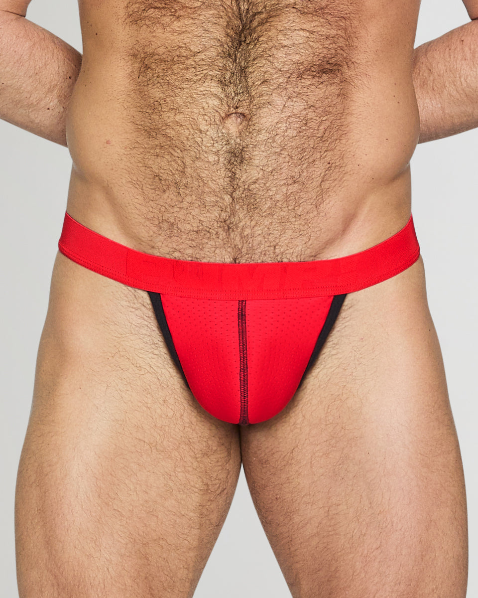 PUMP! Actinium Thong Red-black