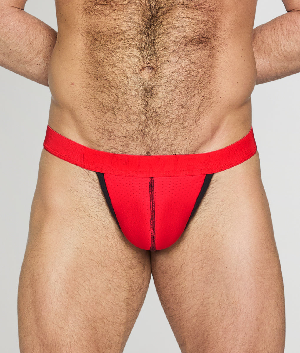 PUMP! Actinium Thong Red-black
