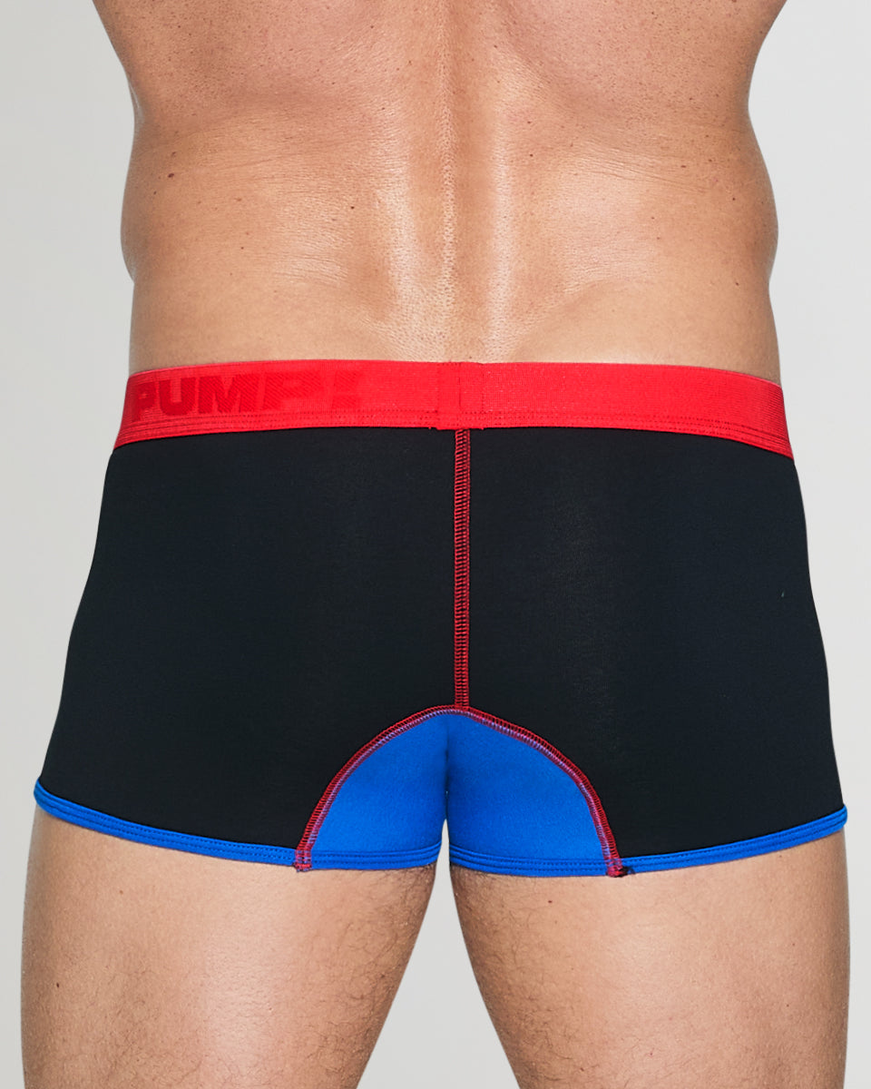 PUMP! Curium Trunk Black-red-blue