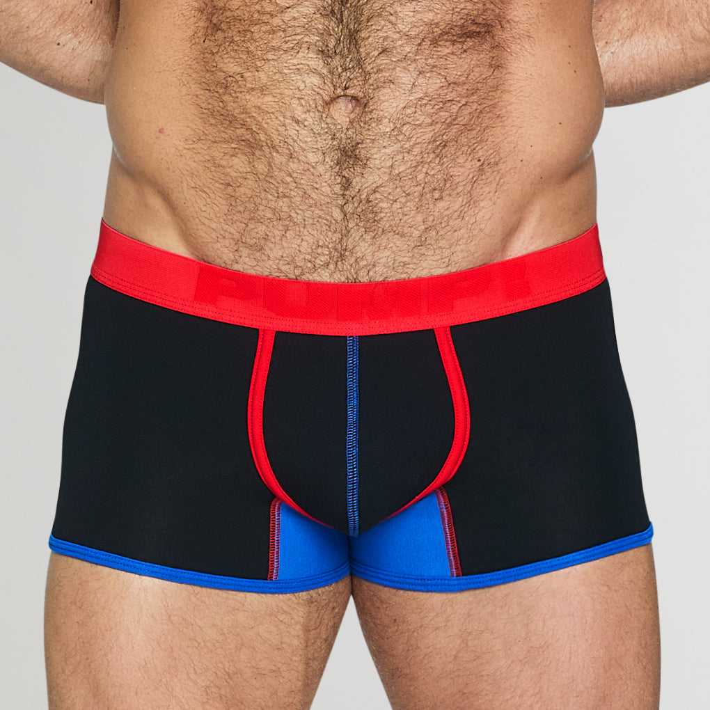 PUMP! Curium Trunk Black-red-blue