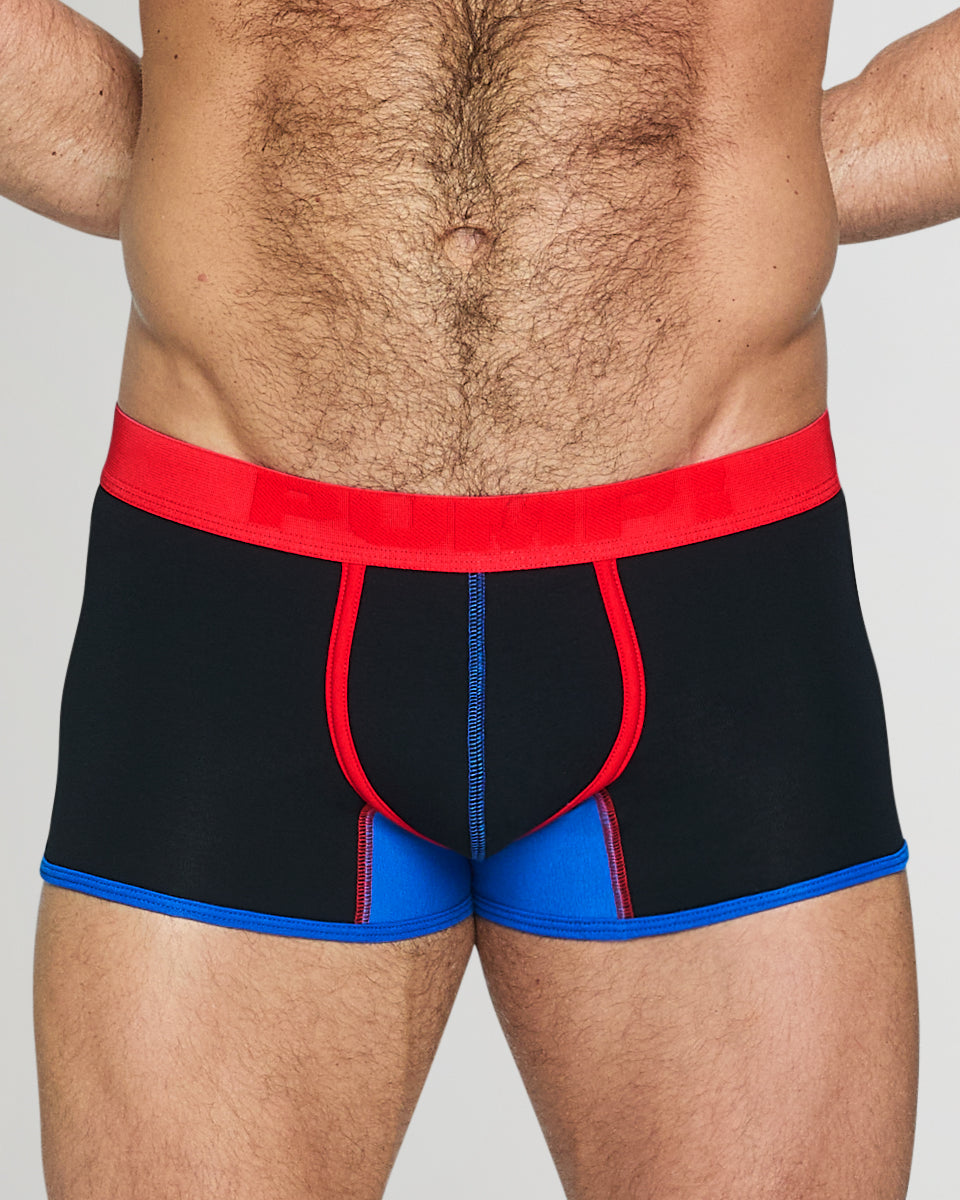 PUMP! Curium Trunk Black-red-blue