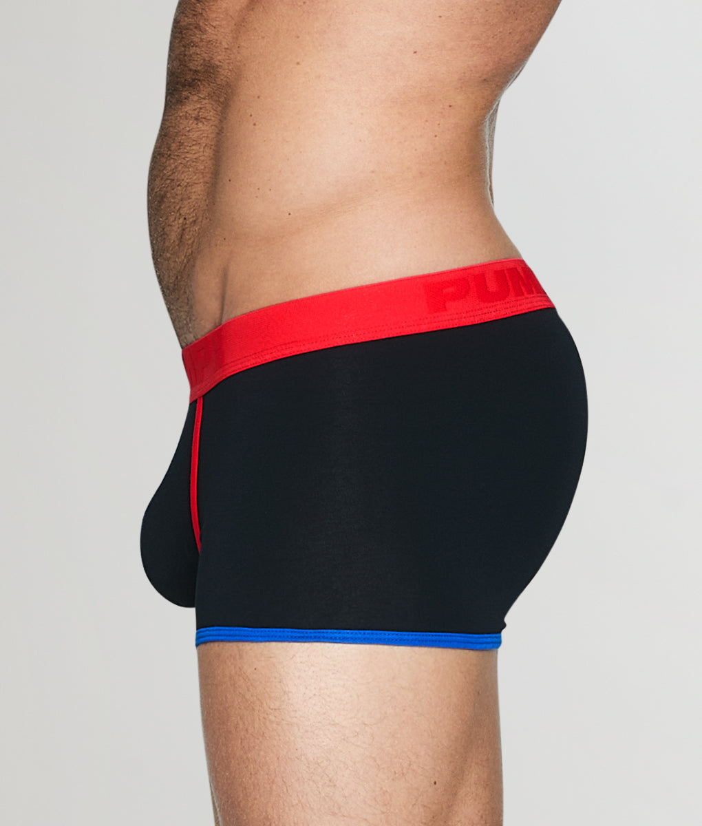 PUMP! Curium Trunk Black-red-blue