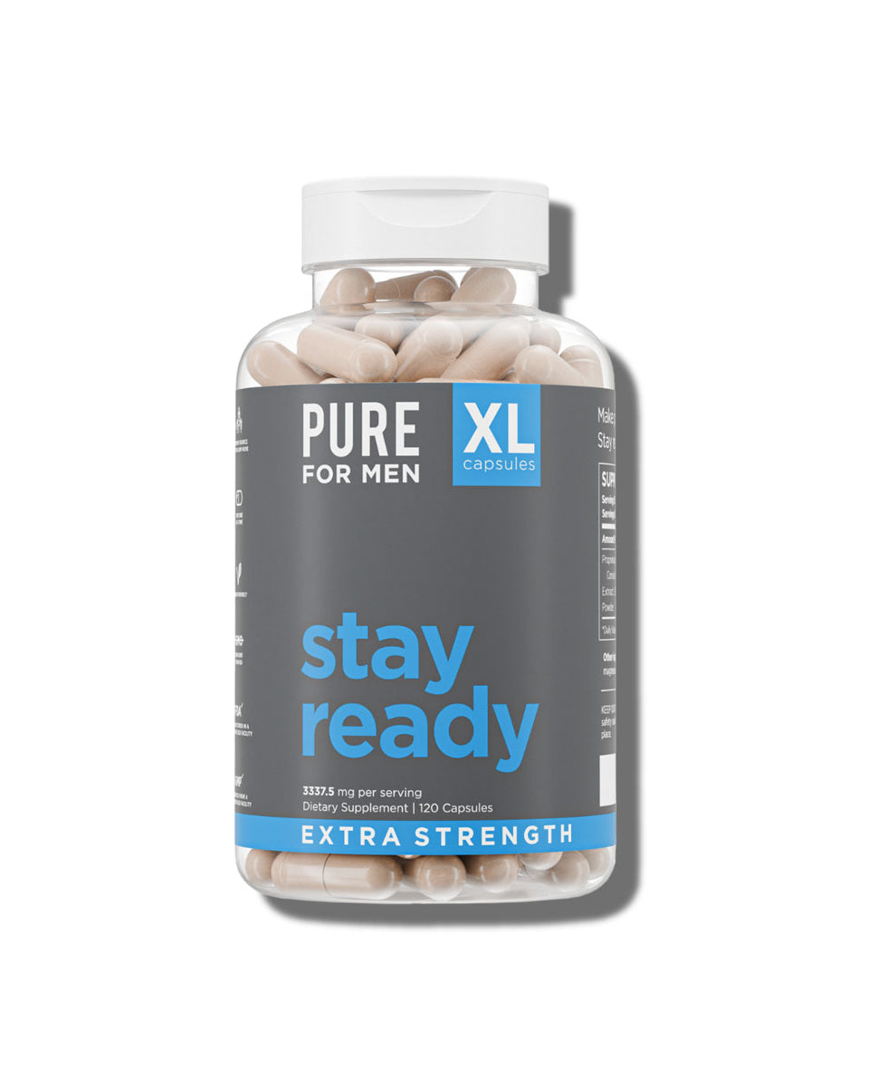 Pure For Men Extra Strength Stay Ready Fiber XL – 120 Capsules Na