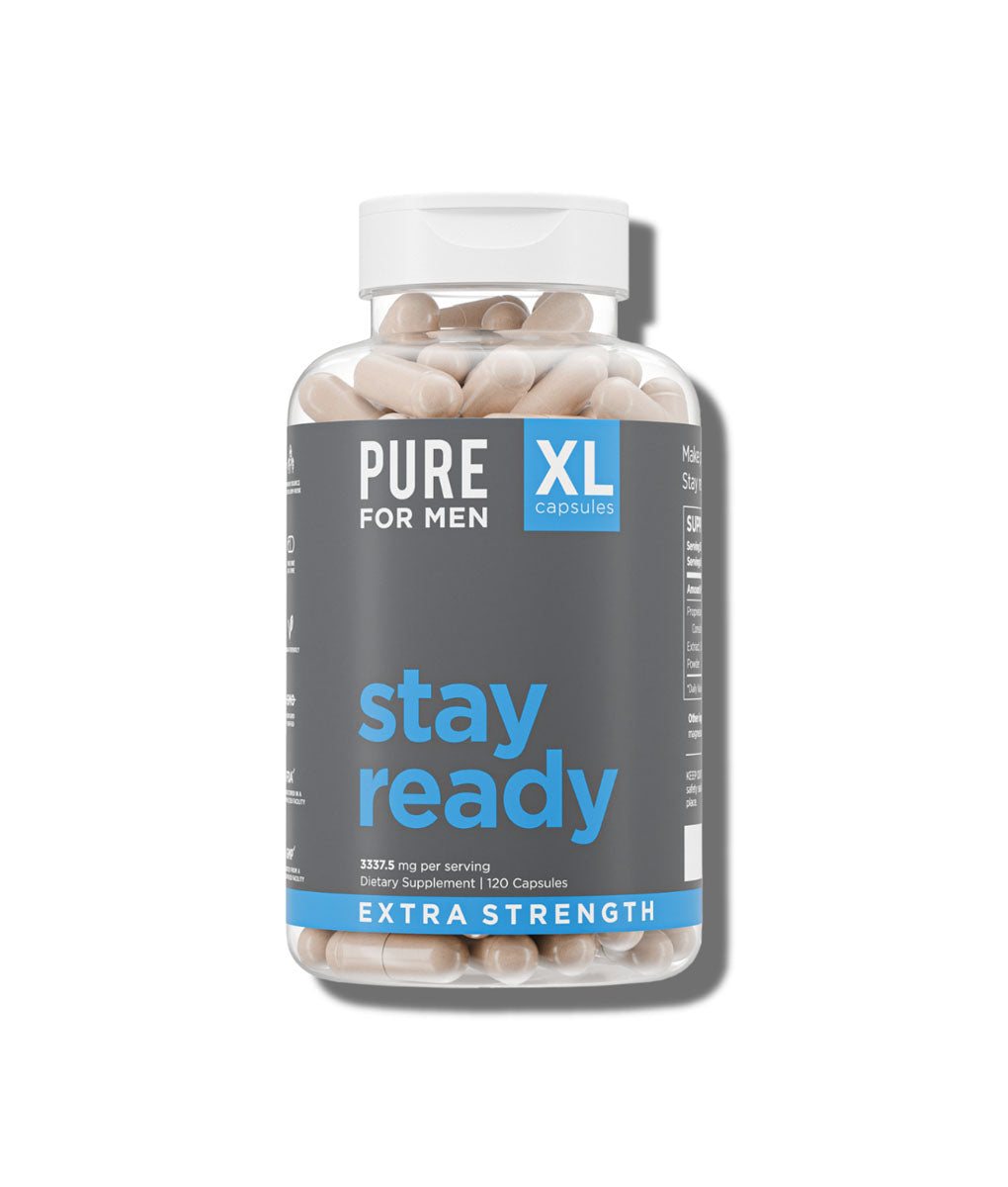 Pure For Men Extra Strength Stay Ready Fiber XL – 120 Capsules Na