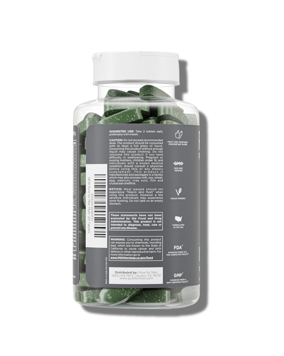 Pure For Men Stay Multi Na
