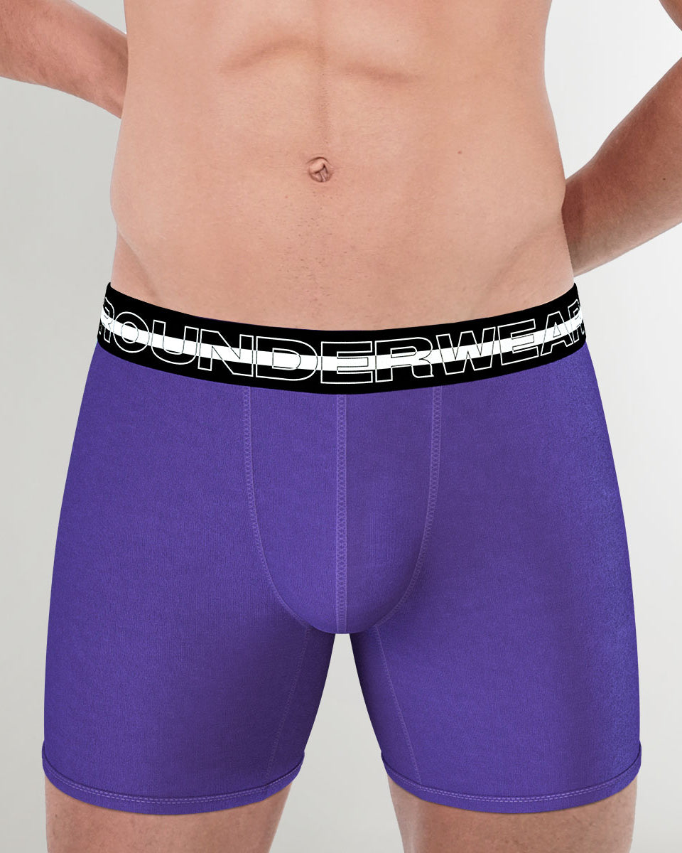 Rounderbum Taste Boxer Brief Purple