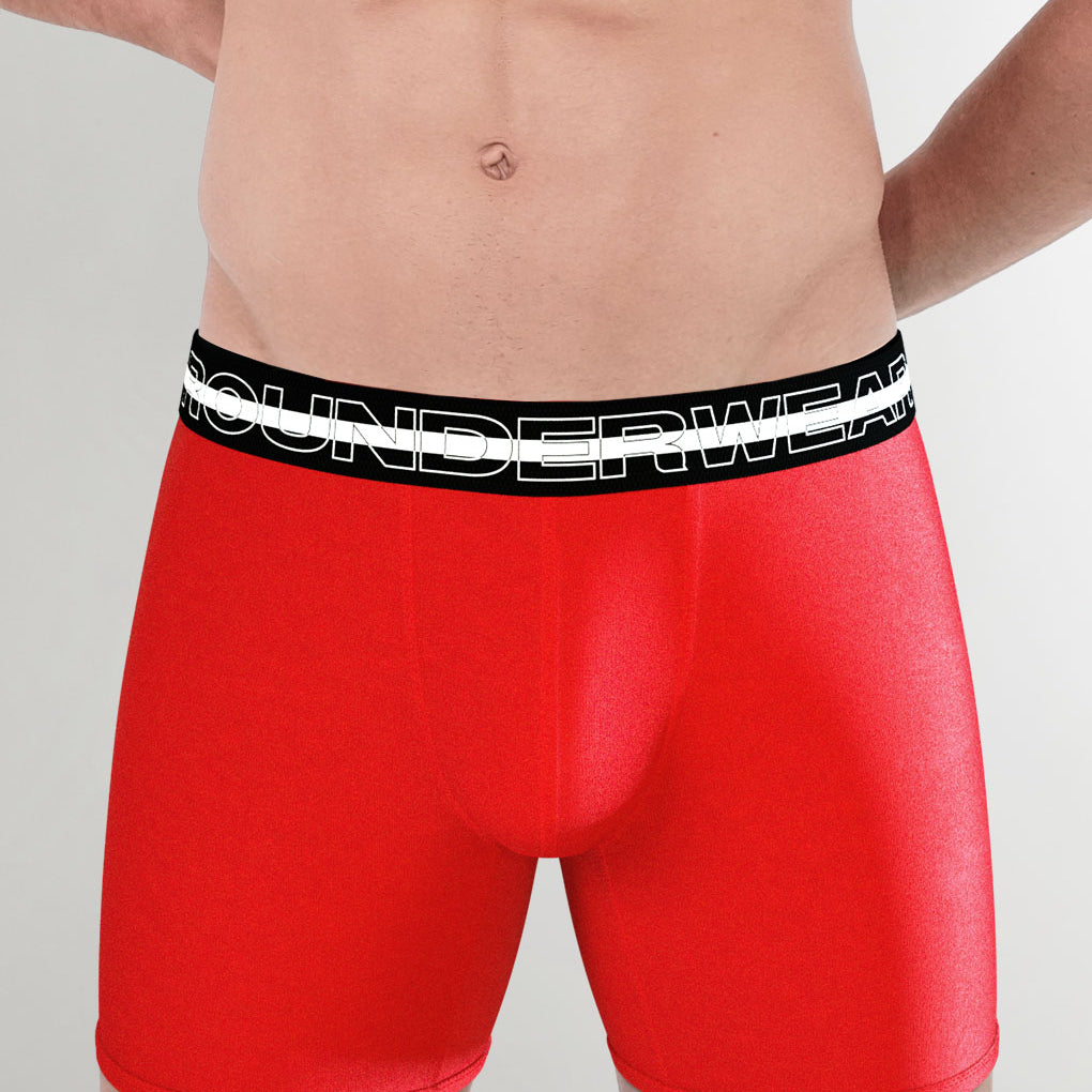 Rounderbum Taste Boxer Brief Red