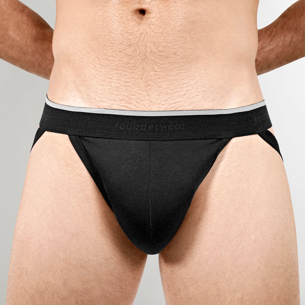 Rounderbum Essentials Jockstrap Black