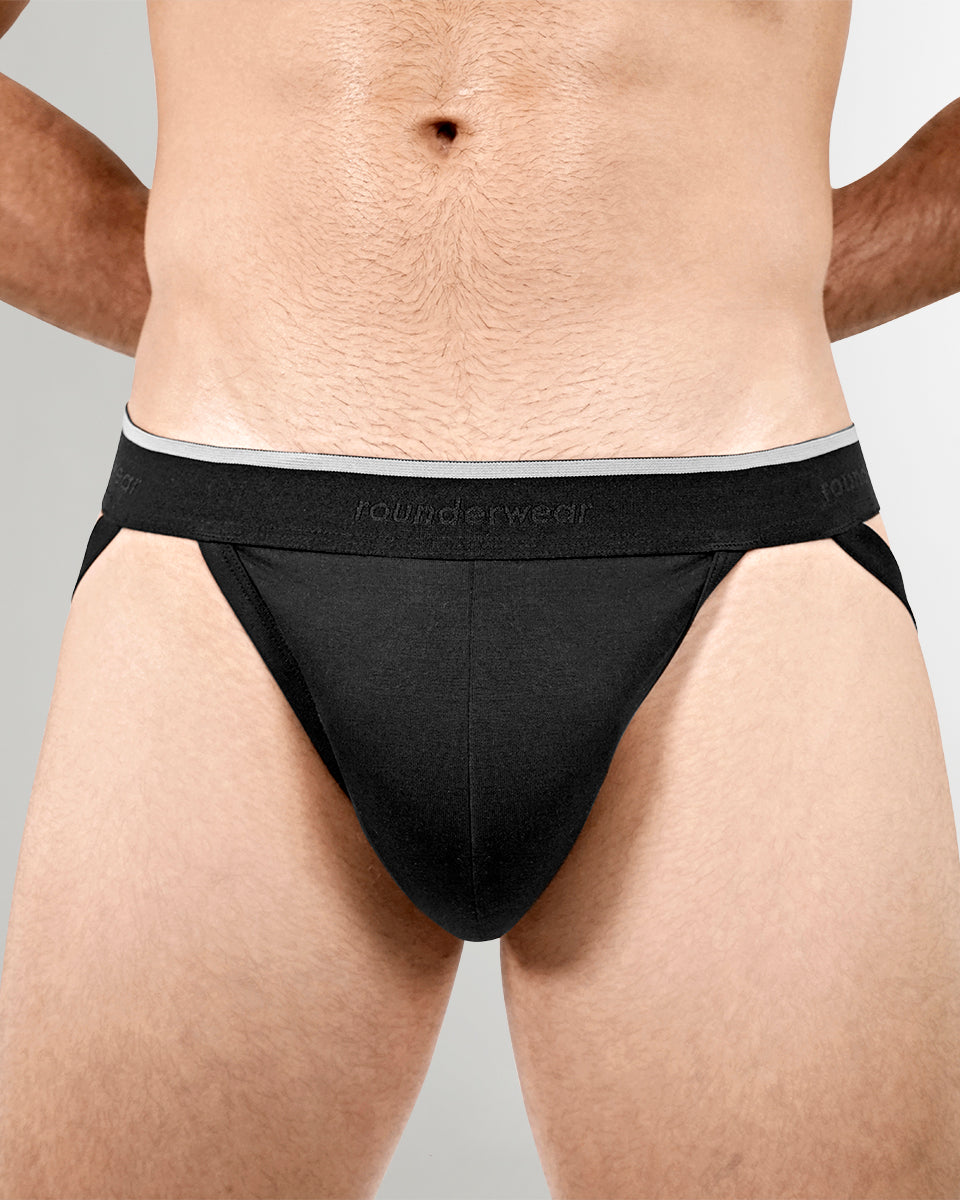 Rounderbum Essentials Jockstrap Black