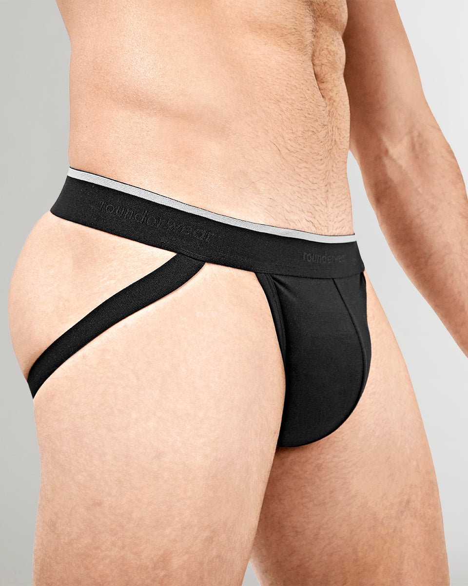Rounderbum Essentials Jockstrap Black
