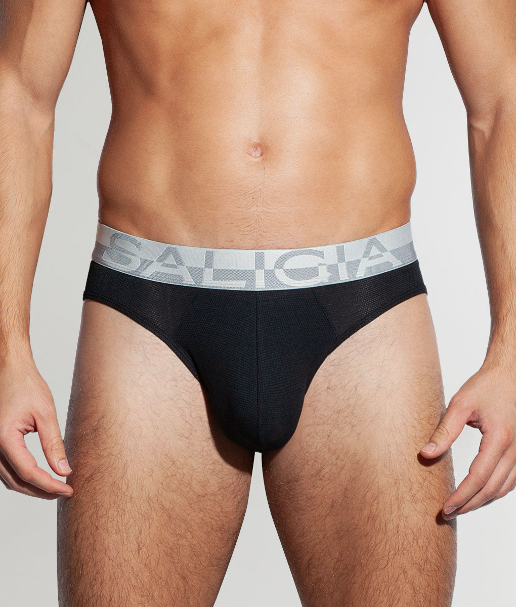 Saligia Aerobic Race Brief Black