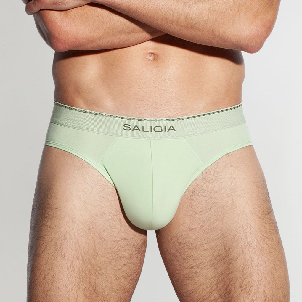 Saligia Greek Acanthus Brief Green