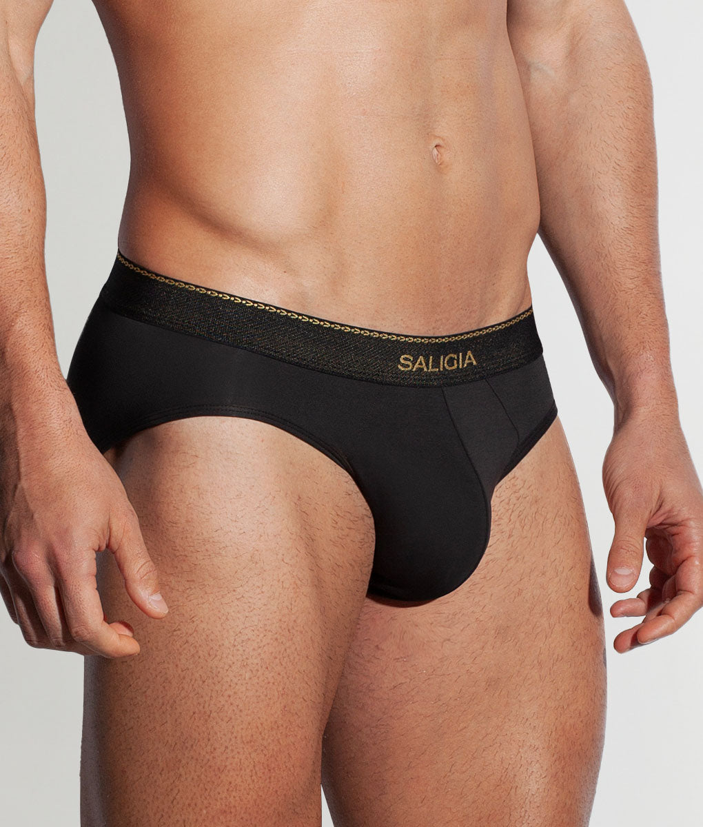 Saligia Greek Ivy Brief Black