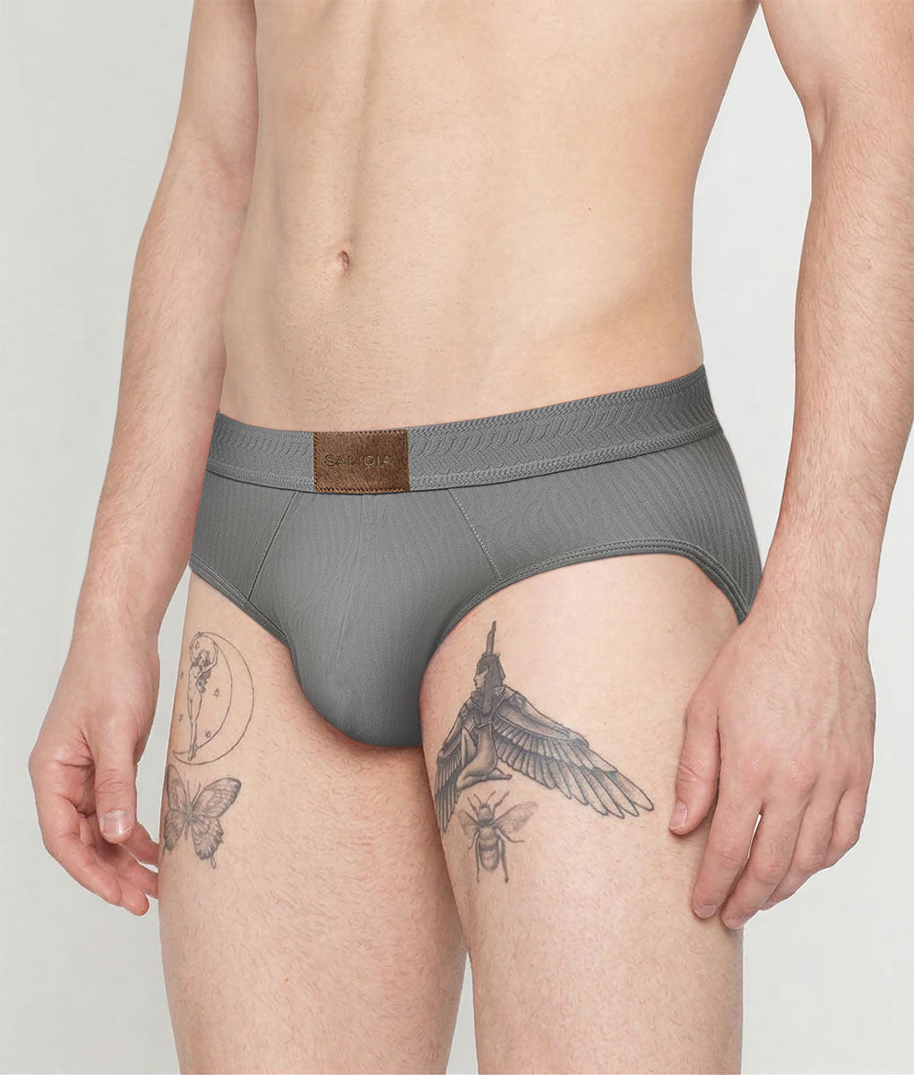 Saligia Untamed Anatomy Brief Grey