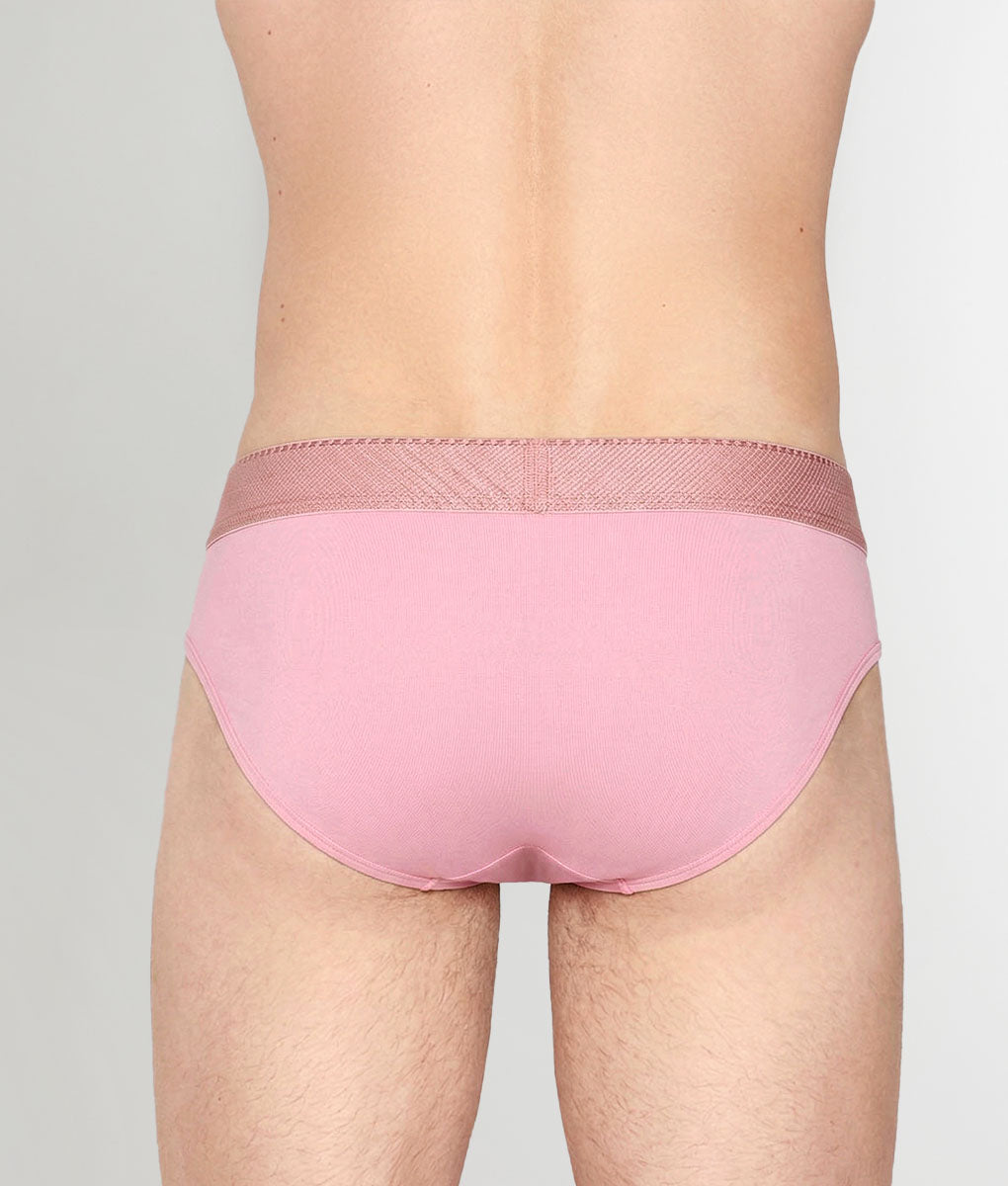 Saligia Greek Ripple Brief Pink