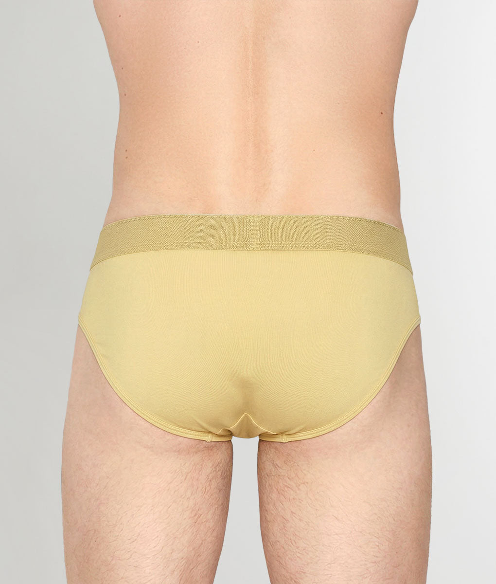 Saligia Greek Ripple Brief Yellow