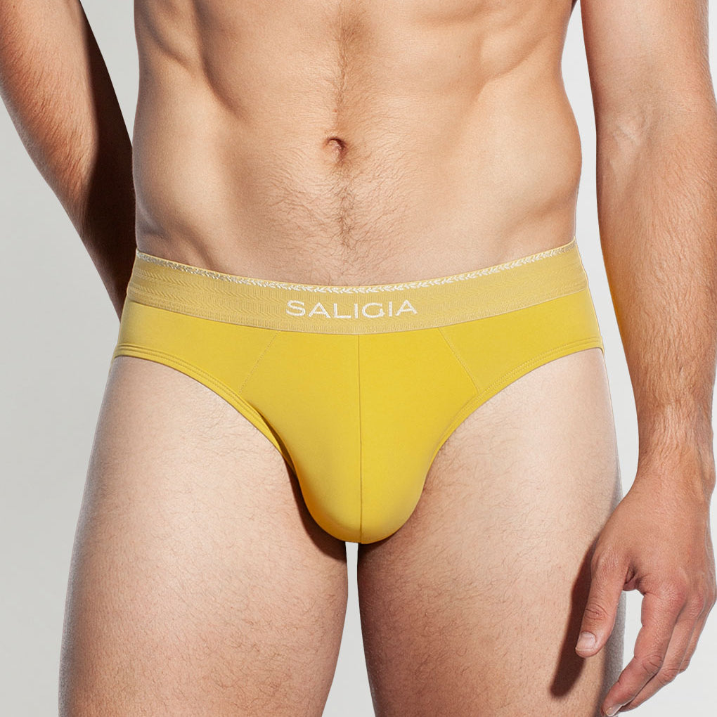 Saligia Greek Olive Brief Yellow