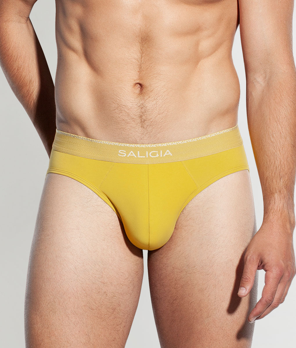 Saligia Greek Olive Brief Yellow