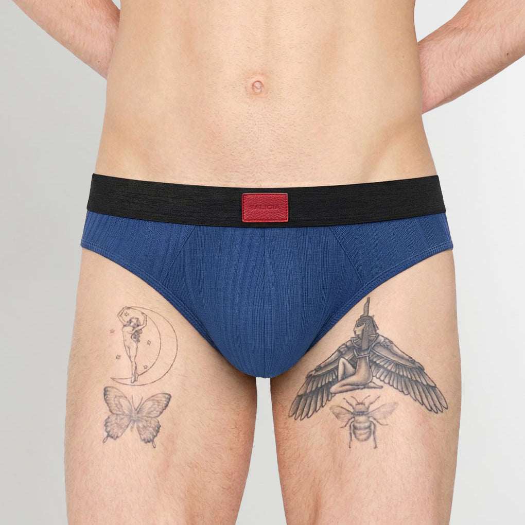 Saligia Baron Maroon Brief Blue