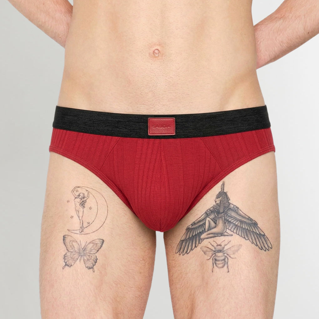 Saligia Baron Maroon Brief Red