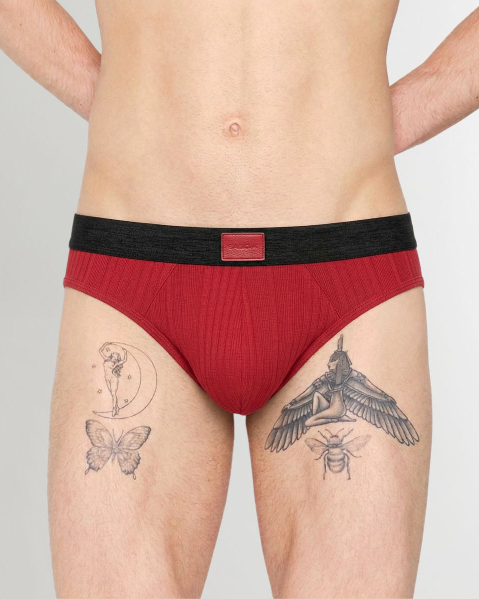 Saligia Baron Maroon Brief Red