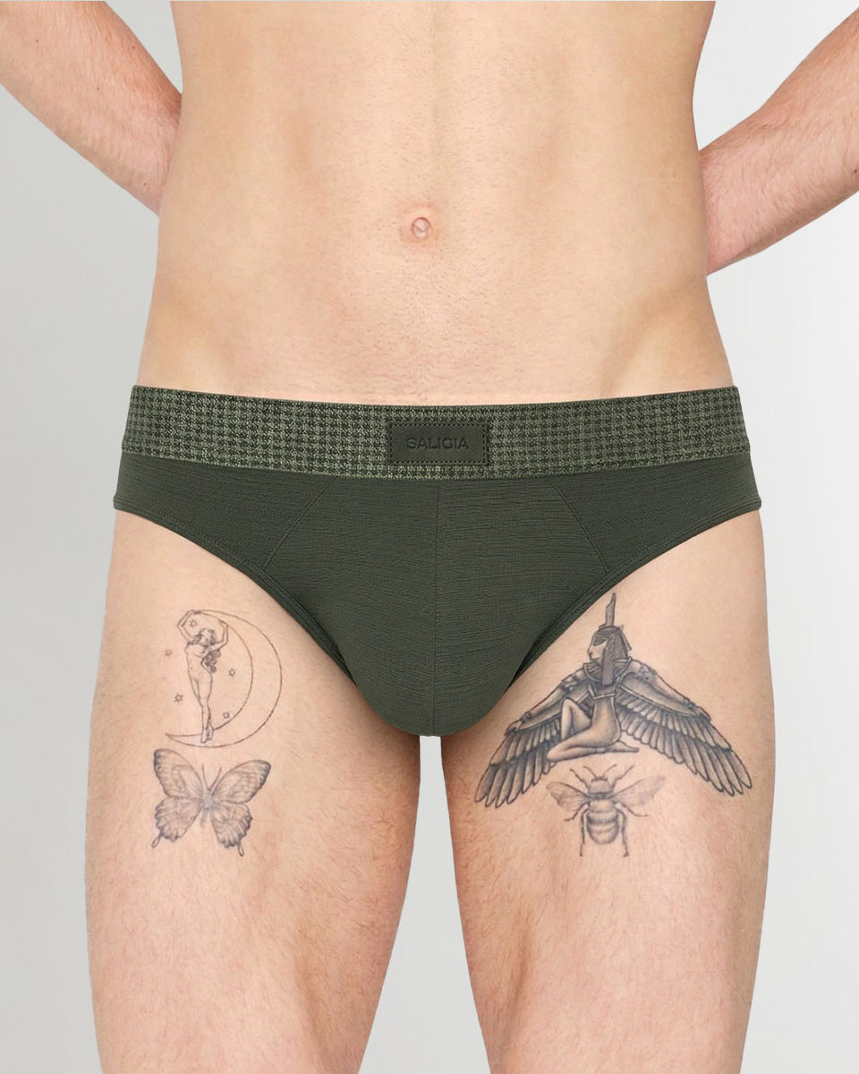 Saligia Ducal Code Brief Green