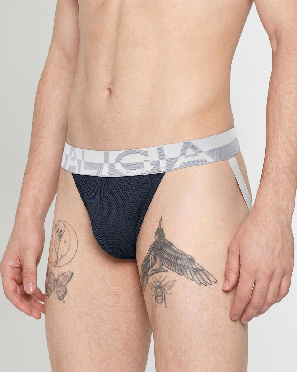 Saligia Aerobic Race Jockstrap Black