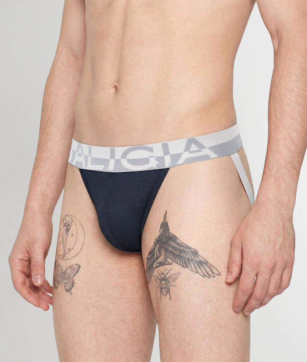 Saligia Aerobic Race Jockstrap Black