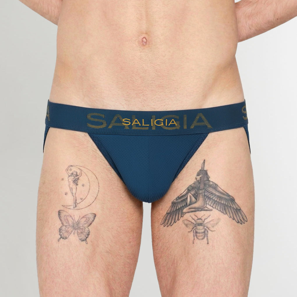 Saligia Muscle Ignition Jockstrap Blue