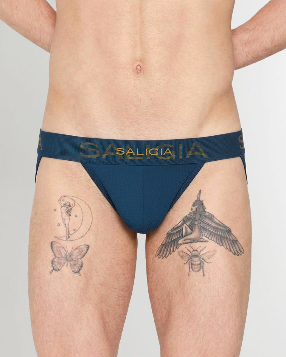 Saligia Muscle Ignition Jockstrap Blue
