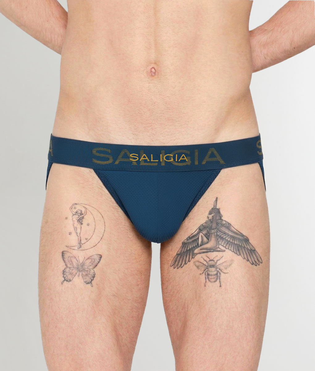Saligia Muscle Ignition Jockstrap Blue