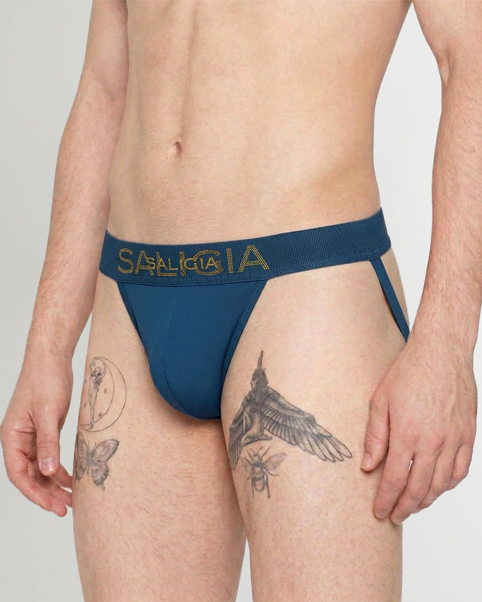 Saligia Muscle Ignition Jockstrap Blue