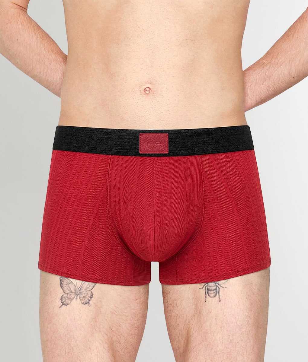 Saligia Baron Maroon Trunk Red