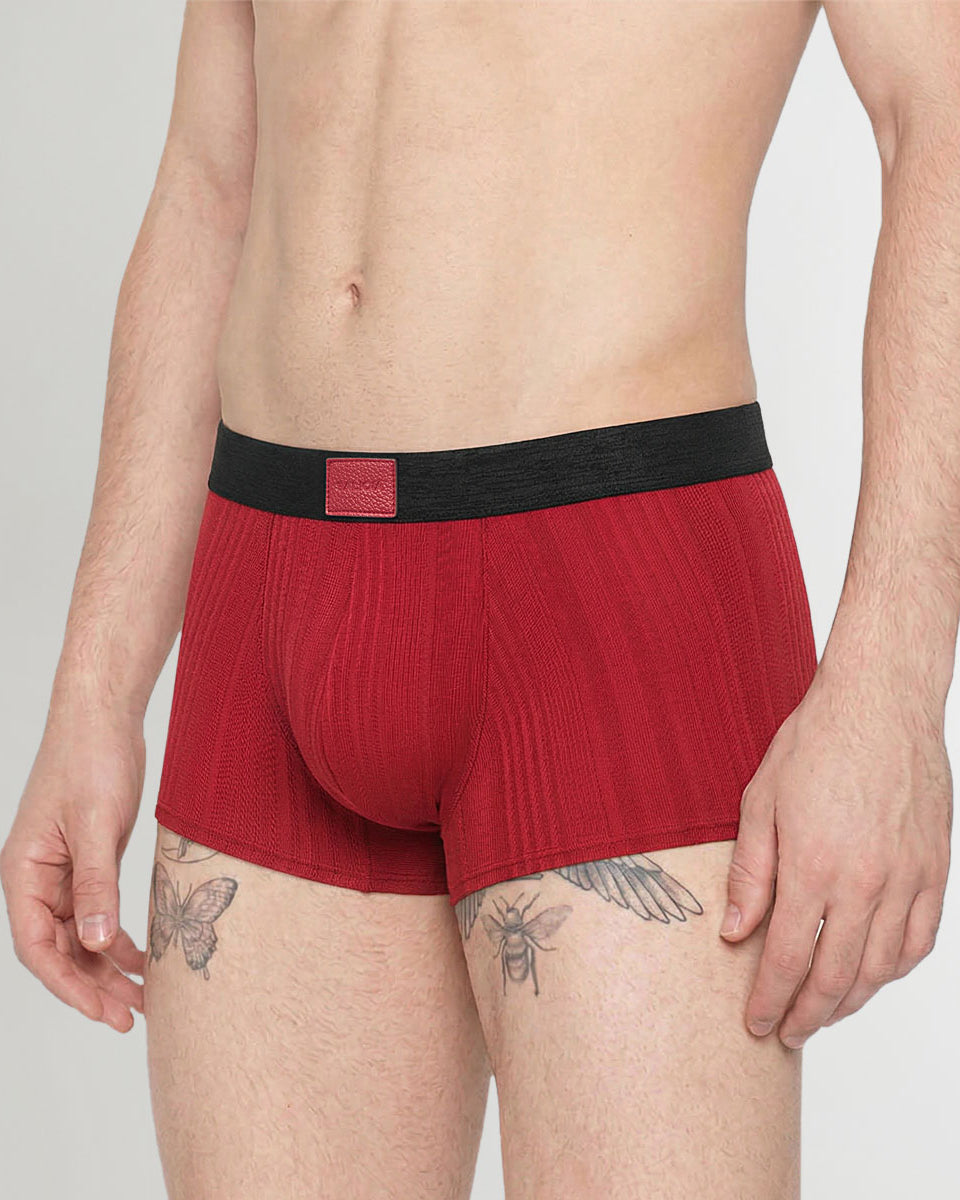 Saligia Baron Maroon Trunk Red