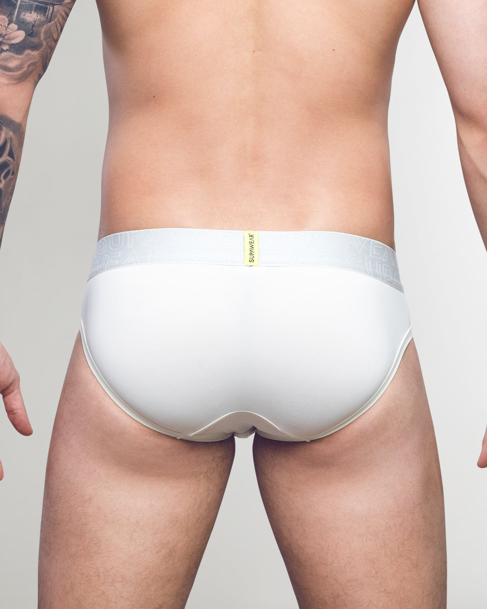 Supawear Neon Brief Ivory