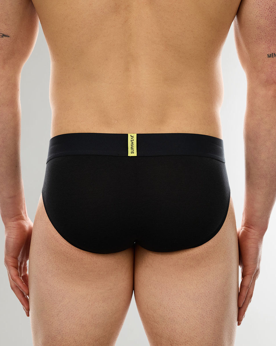 Supawear Just Supa Brief Black