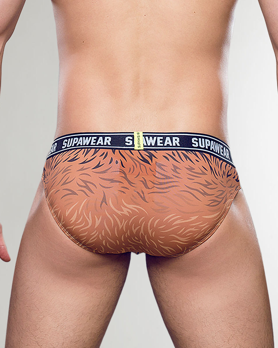 Supawear POW Brief Grizzly-bear